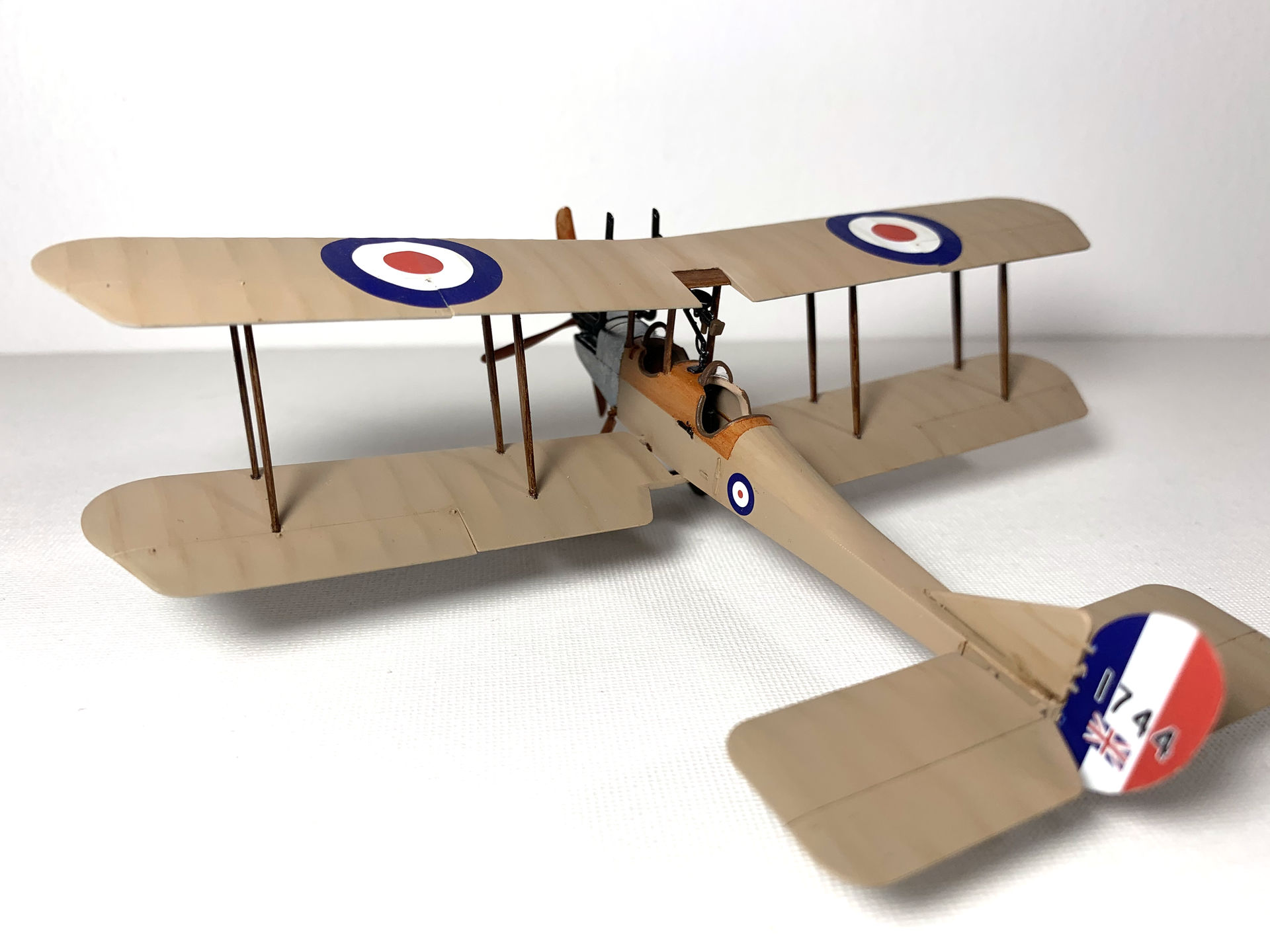 Royal Aircraft Factory BE2c, 1/72, Airfix