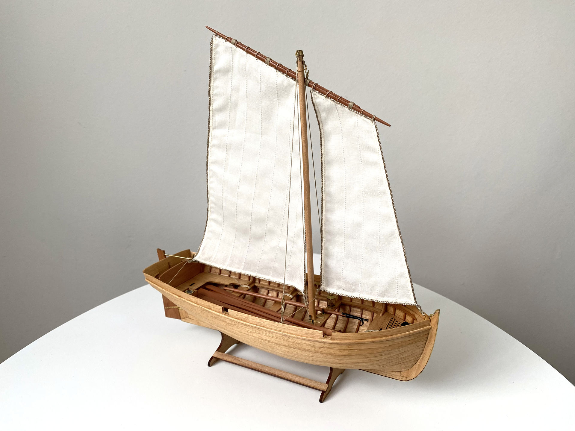 Four-oared yawl of XIX century, 1/24, Falkonet