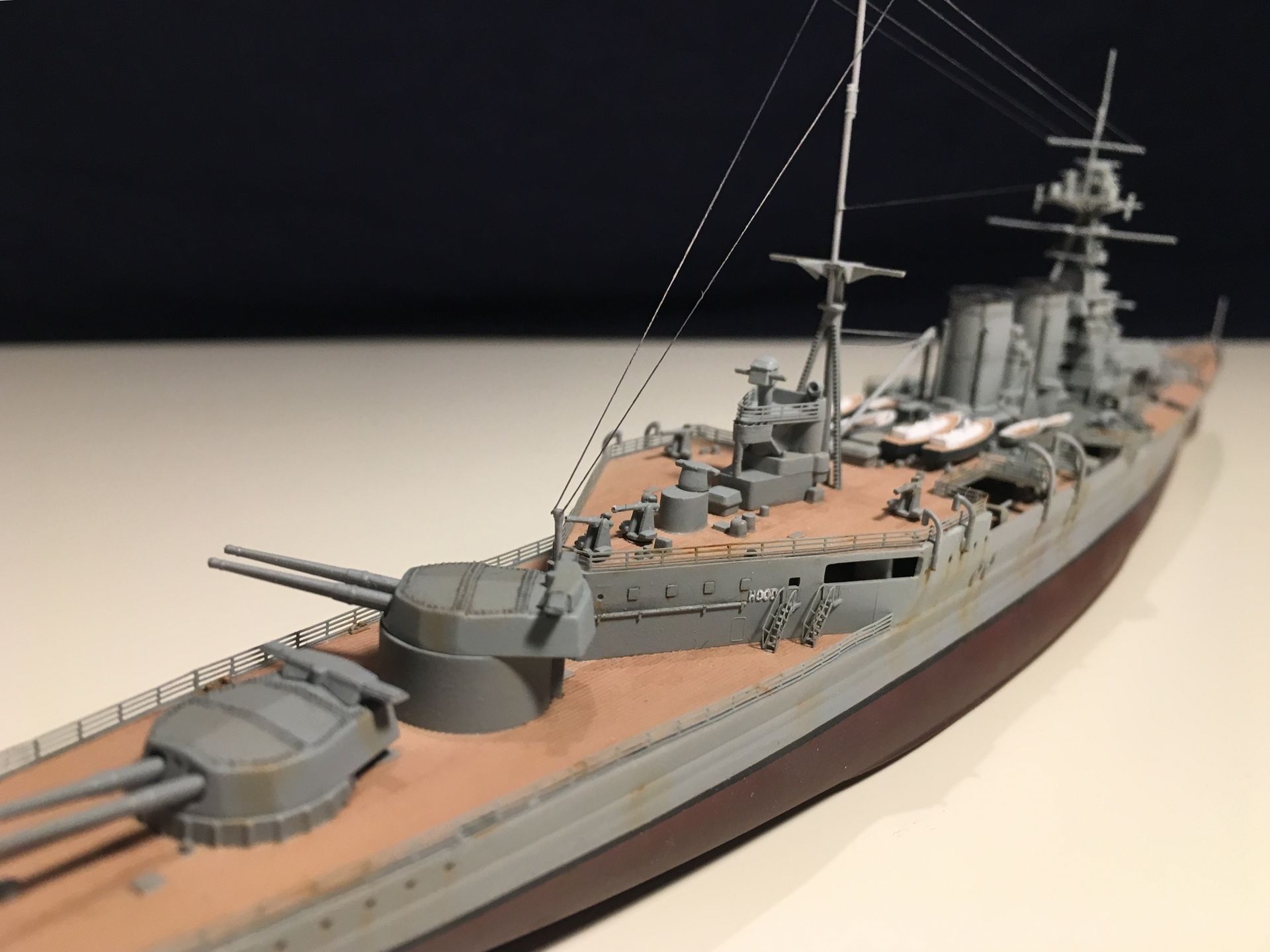 HMS Hood, 1/720, Italery/Zvezda