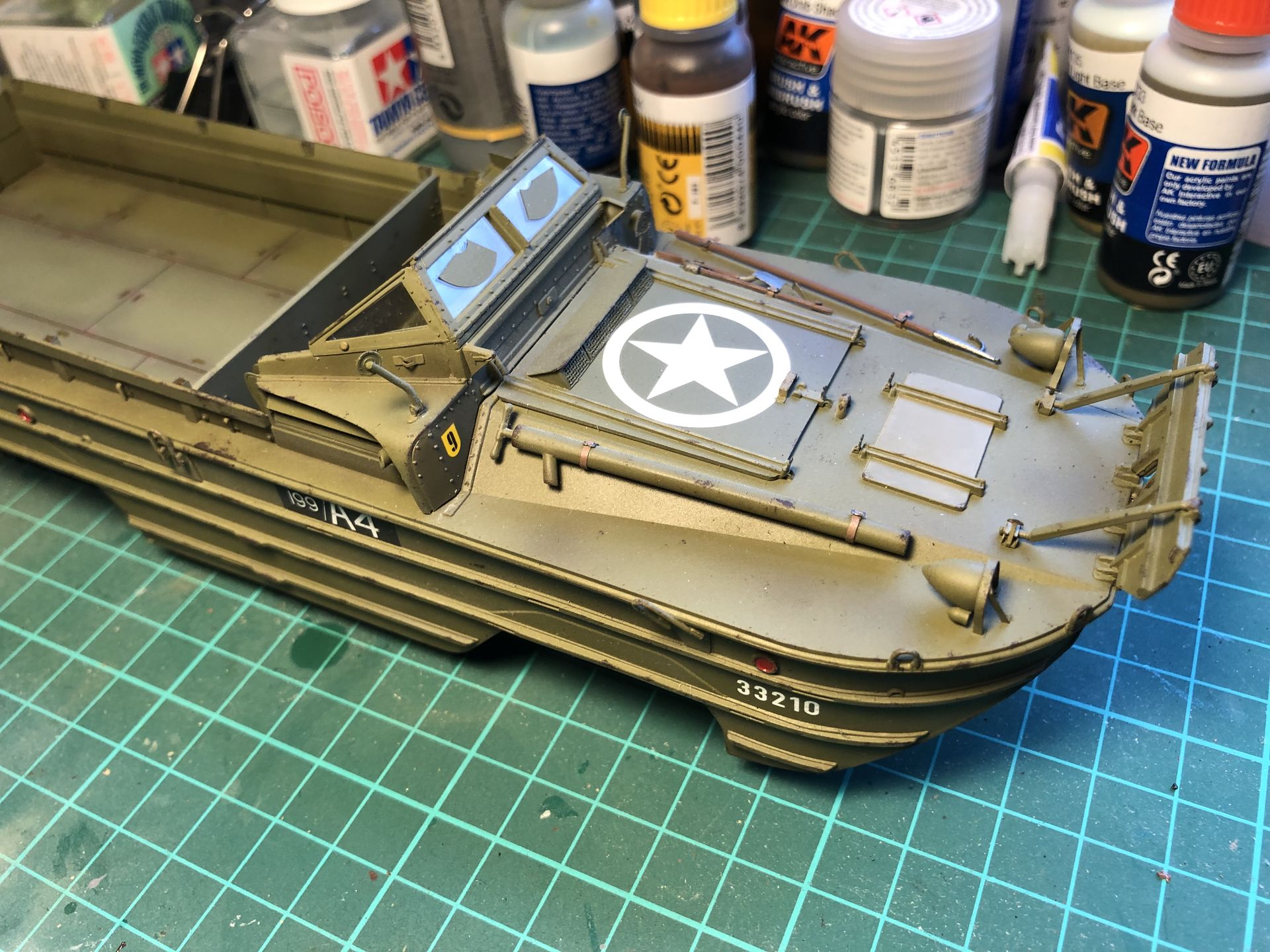 decals and chipping front