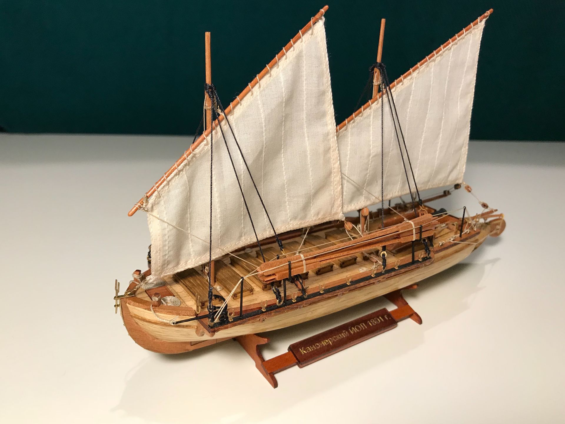 Cannon Jolle 1801, 1/72, Master Korabel